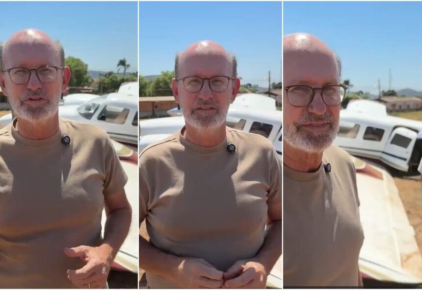 Avião com deputado e assessores sofre pane no trem de pouso