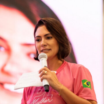 Michelle Bolsonaro participa de evento em Sorriso