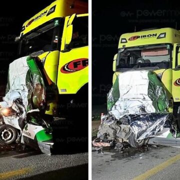 Engavetamento na BR-163 esmaga Fiorino e mata motorista