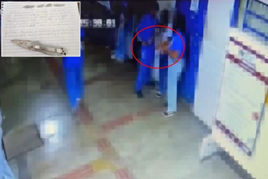 51d39fe2e3cf0d4c5090f4895879abc8 Estudante esfaqueia dois e diz que sofria bullying em escola de MT