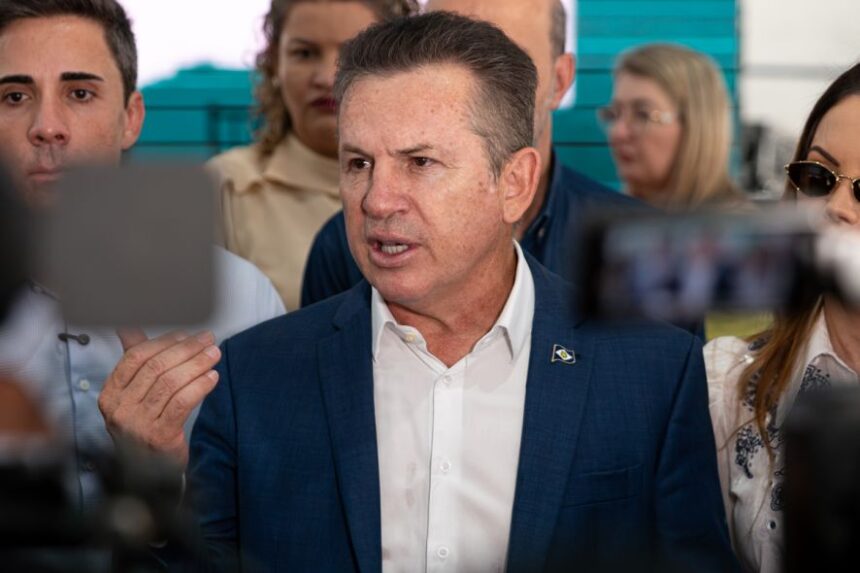 Mauro Mendes rejeita intervenção do Estado no DAE de Várzea Grande e diz que problema da água é responsabilidade do município