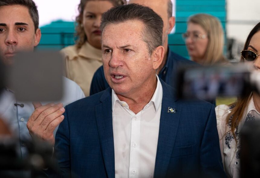 Mauro Mendes rejeita intervenção do Estado no DAE de Várzea Grande e diz que problema da água é responsabilidade do município