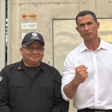 Coronel Assis se reúne com ministro da Justiça de El Salvador e visita maior presídio da América Latina