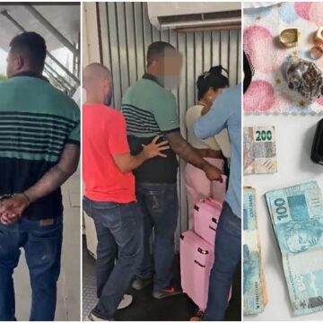 Líder de facção envolvido em três assassinatos em Cuiabá é preso ao desembarcar no Aeroporto Marechal Rondon