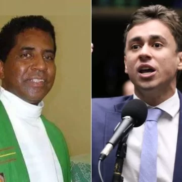 Padre em Minas impede comunhão de fiéis que apoiam Nikolas Ferreira durante missa