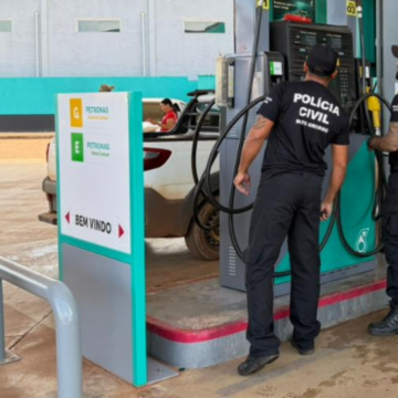 Operação Ícaro fiscaliza postos de combustíveis em quatro cidades de MT