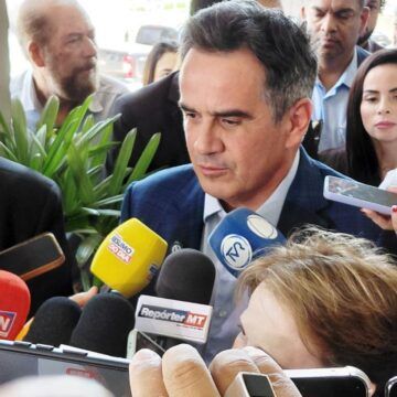 O senador Ciro Nogueira, que � presidente nacional do PP