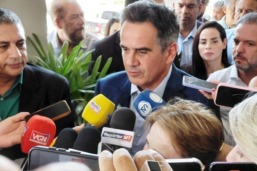 O senador Ciro Nogueira, que � presidente nacional do PP