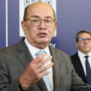 O ministro do STF Gilmar Mendes, que defendeu