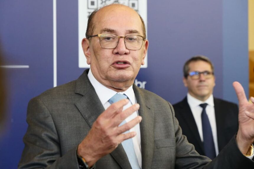 O ministro do STF Gilmar Mendes, que defendeu