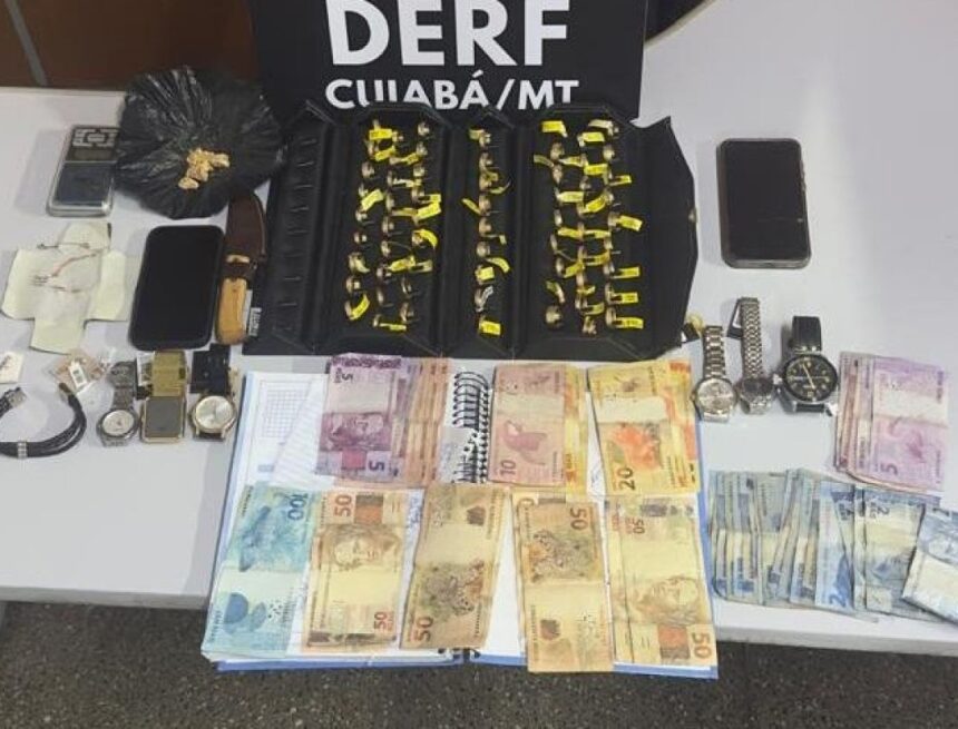 Roubo em joalheria na capital: casal é detido com bens e materiais ilícitos