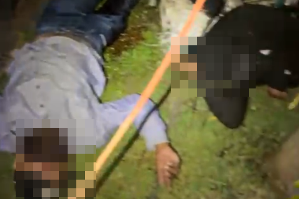 volta das 4h45, no bairro Pioneiros, após moradores da rua Getúlio