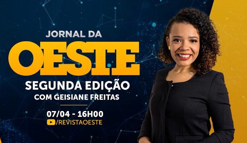 Jornal da Oeste exibe segunda edição com Geisiane Freitas e entrevistas exclusivas