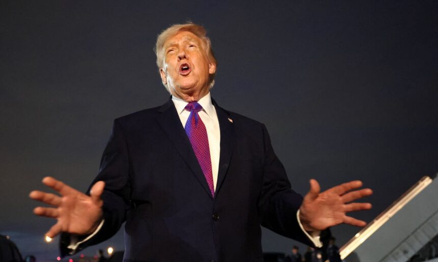 um período de duas semanas". Trump disse que conversou com líderes do Paquistão