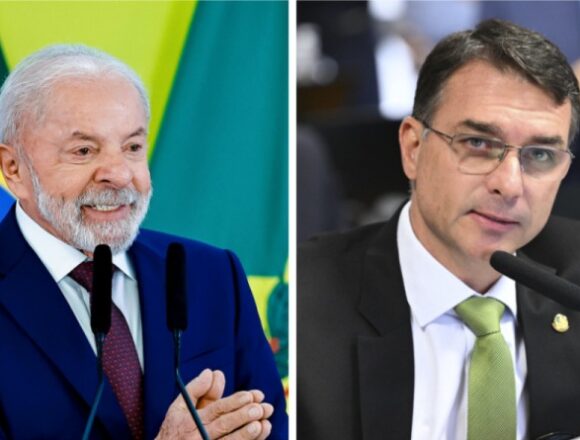 centuais. Nesse cenário, os votos brancos ou nulos são 8%, e 7% não sabem ou não