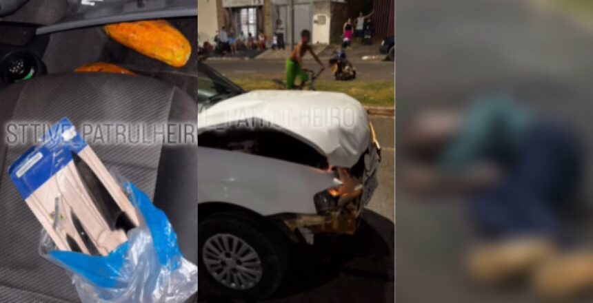 Tragédia em Primavera do Leste termina com morte após atropelamento e colisão Sttive Patrulheiro