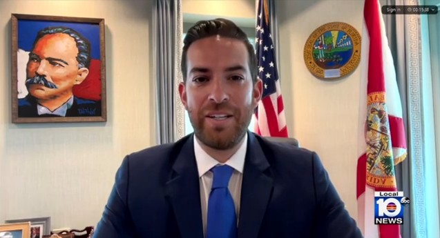 Indicação de Daniel Perez para embaixada dos EUA no Brasil reflete pautas conservadoras de Trump Foto: Reprodução/YouTube