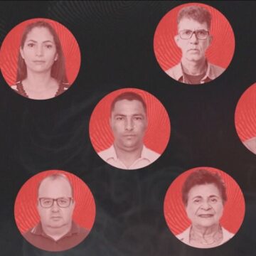 Vereadores cassados em Francisco Alves, Paraná, após esquema de compra de votos.