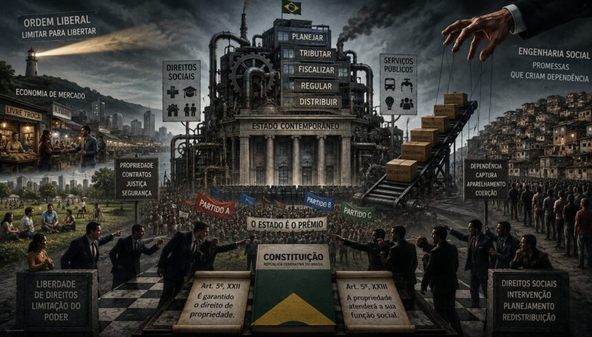 Liberais alertam que Estado e Constituição social-democrata geram dependência Divulgação/Oeste