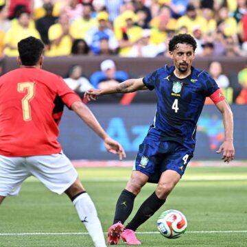 Brasil vence Egito em último teste antes da estreia na Copa do Mundo © Reuters/KEN BLAZE/Proibida reprodução