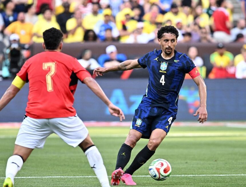 Brasil vence Egito em último teste antes da estreia na Copa do Mundo
