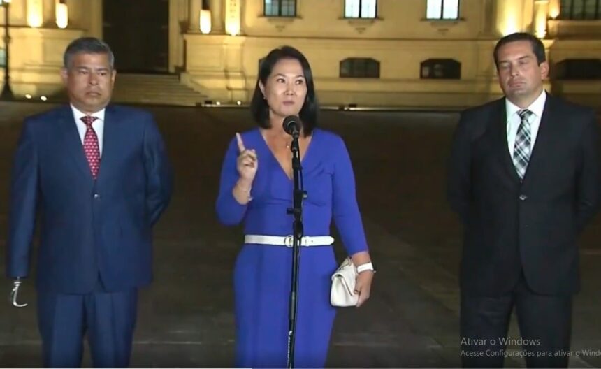 Eleição no Peru: disputa presidencial segue indefinida com apuração avançada Foto: Reprodução/X