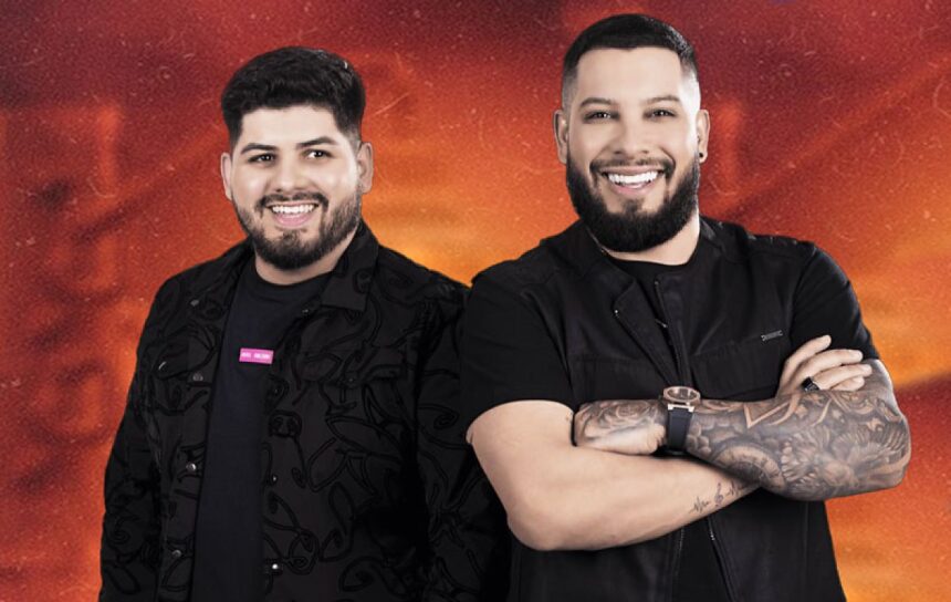 Curvelândia destina R$ 320 mil para shows em festa municipal A apresentação da dupla Augusto e Gabriel vai custar R$ 130 mil.