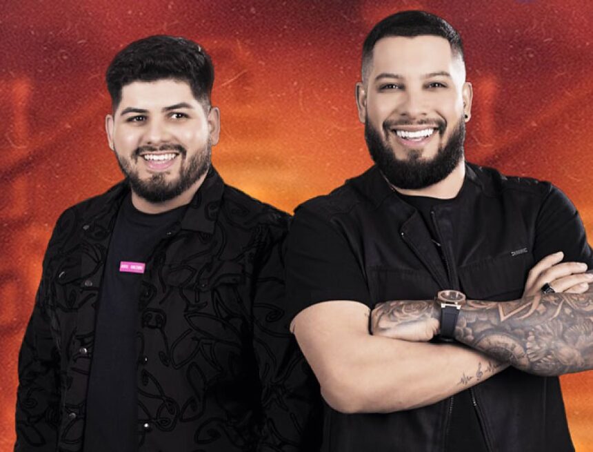 A apresentação da dupla Augusto e Gabriel vai custar R$ 130 mil.