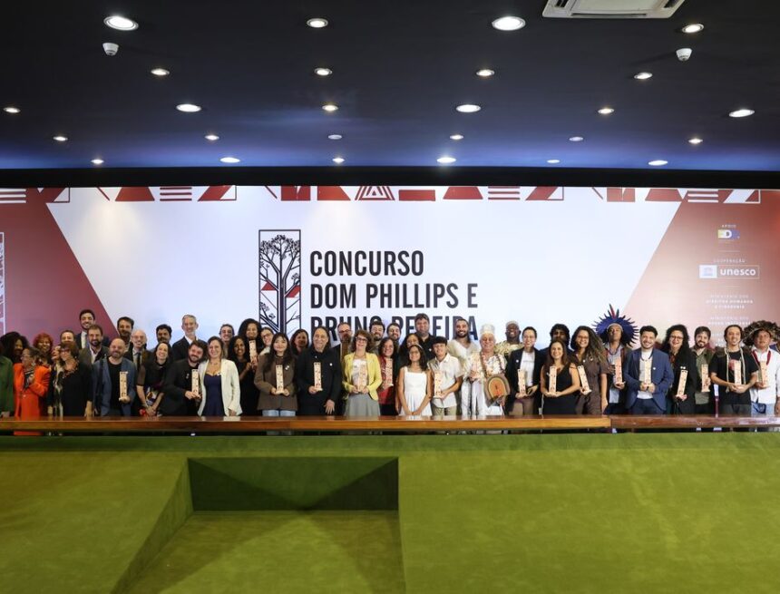 Radioagência Nacional conquista reconhecimento no Prêmio Dom Phillips e Bruno Pereira