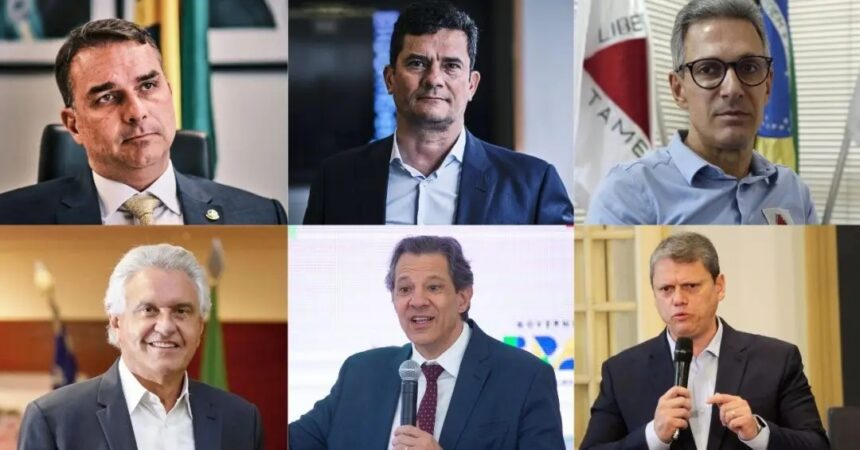 Lideranças políticas debatem o futuro do Brasil em fórum na capital paulista Foto: Reprodução/Montagem
