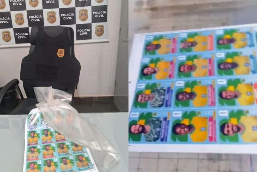 Polícia Civil desmantela esquema de figurinhas falsas da Copa do Mundo no interior paulista A ação resultou na apreensão de equipamentos e materiais que podem ter sido usados na reprodução irregular dos itens.
