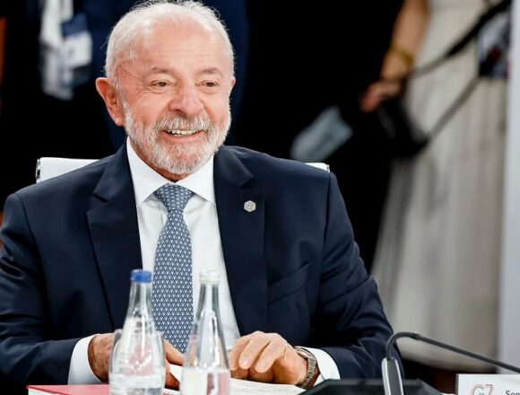 Lula afirma nunca ter sido esquerdista em conversa no G7 Foto: Ricardo Stuckert / PR