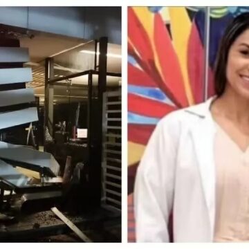 Roseane Alves da Silva morreu após colidir o carro contra a coluna na portaria do condomínio.