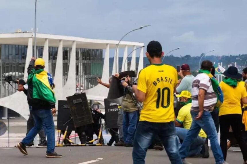 Juvenal participou dos atos de 8 de janeiro de 2023, em Brasília.