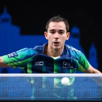 Calderano conquista o WTT Star Contender e celebra vitória no tênis de mesa