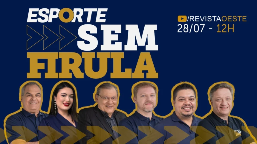 O debate esportivo sem rodeios: programa com Milton Neves e equipe de comentaristas