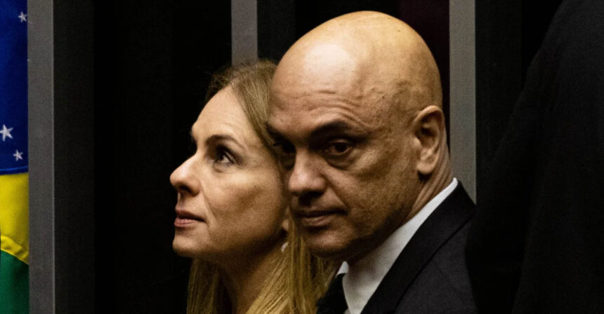 Defesa de empresário solicita impedimento de Moraes em caso de dados de sua esposa Defesa de empresário solicita impedimento de Moraes em caso de dados de sua esposa