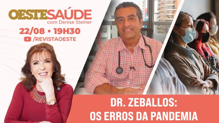 Dr. Zeballos analisa os erros da pandemia no programa Oeste Saúde Dr. Zeballos analisa os erros da pandemia no programa Oeste Saúde