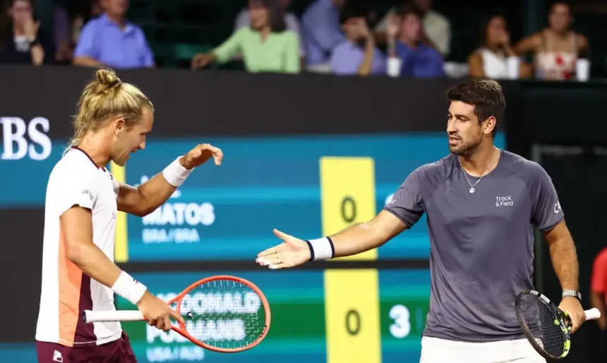 Duplas brasileiras avançam às semifinais do ATP de Cincinnati com vitória sobre campeões