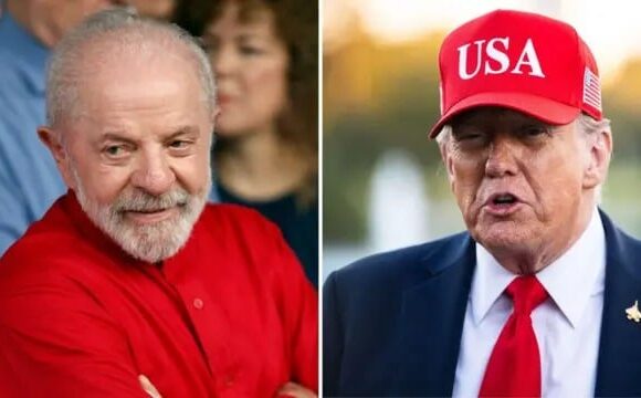 Em telefonema, Lula questiona tarifas dos EUA e discute segurança e conflitos com Trump Em telefonema, Lula questiona tarifas dos EUA e discute segurança e conflitos com Trump