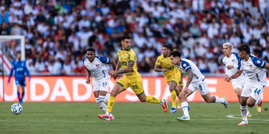 LDU elimina Mirassol nos pênaltis e enfrentará Palmeiras nas quartas da Libertadores LDU elimina Mirassol nos pênaltis e enfrentará Palmeiras nas quartas da Libertadores