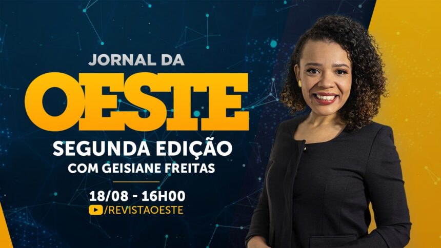 Noticiário da Revista Oeste: Geisiane Freitas conduz a Segunda Edição