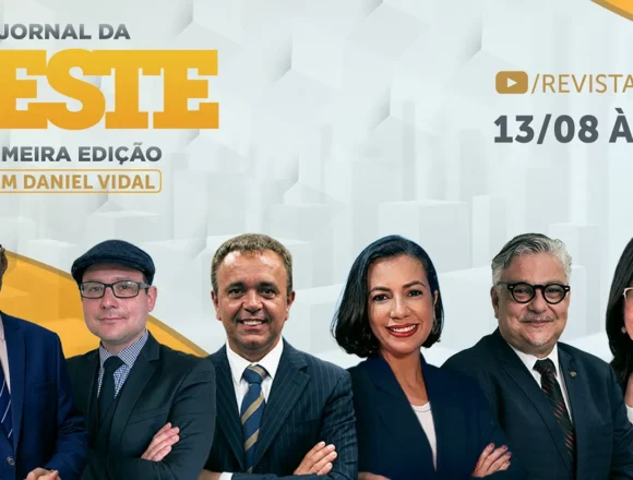 Primeira Edição do Jornal da Oeste aprofunda notícias diárias com Daniel Vidal Primeira Edição do Jornal da Oeste aprofunda notícias diárias com Daniel Vidal