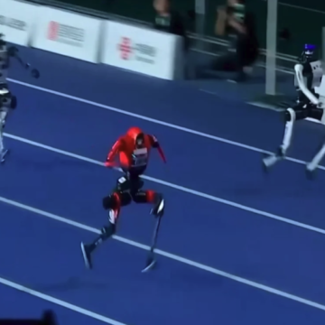 Robô humanoide chinês redefine limites da velocidade ao superar recorde de Usain Bolt