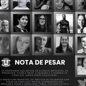Velório coletivo em Imbituva marca despedida de vítimas de acidente na Br-373