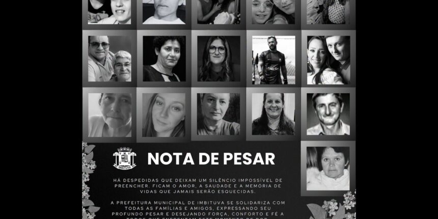 Velório coletivo em Imbituva marca despedida de vítimas de acidente na Br-373 Velório coletivo em Imbituva marca despedida de vítimas de acidente na Br-373