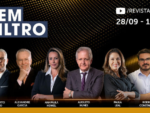 Análise política e atualidades no programa Oeste Sem Filtro de 28 de setembro Análise política e atualidades no programa Oeste Sem Filtro de 28 de setembro
