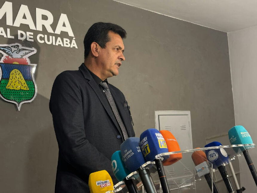 Eleição na Câmara de Cuiabá: vereador Kassio Coelho condiciona voto na Mesa Diretora a orientação do prefeito