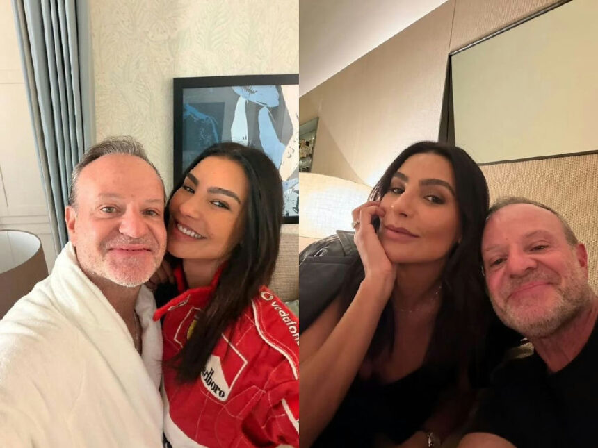 Fim do namoro de Rubinho Barrichello e Cíntia Chagas: piloto explica decisão conjunta Fim do namoro de Rubinho Barrichello e Cíntia Chagas: piloto explica decisão conjunta