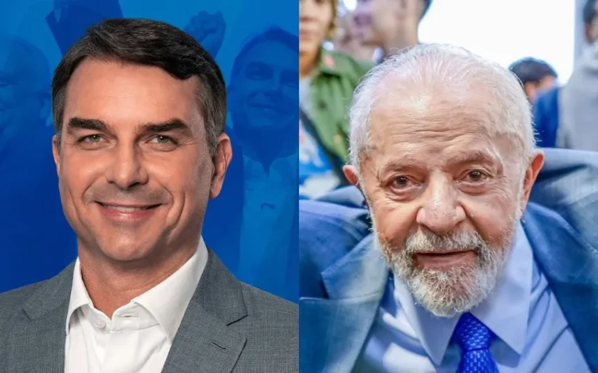 Pesquisa presidencial: Flávio Bolsonaro supera Lula em cenário de segundo turno